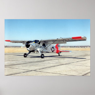 De Havilland U-6A bäveraffisch Poster