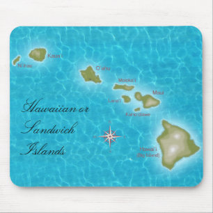 De hawaianska öarna musmatta