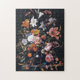 de Heem Blommigt Vas Painting Pussel