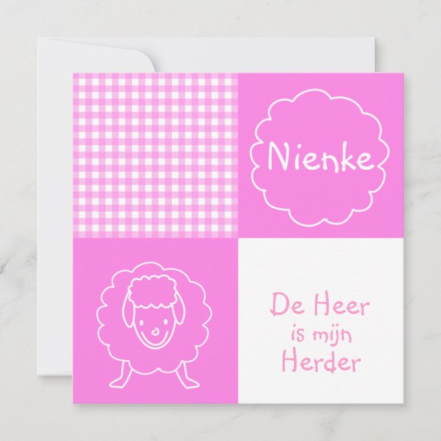 De Heer is mijn Herder, meisje. (Framsida)