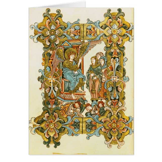 De heliga kvinnorna på graven hälsningskort (Framsidan)