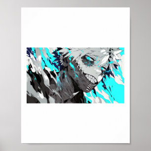 De hetaste flamman Onde bror Anime-dekal Poster