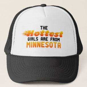 De hetaste flickorna är från Minnesota Truckerkeps