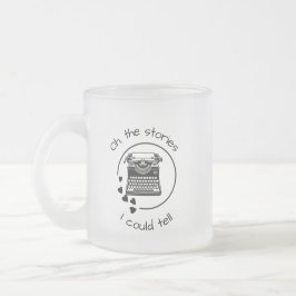 De historier jag skulle kunna berätta frostad glasmugg