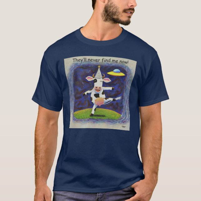 De hittar mig aldrig nu t shirt (Framsida)