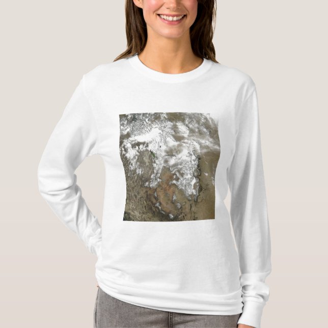 De höga topparna i Rocky mountains T-shirt (Framsida)