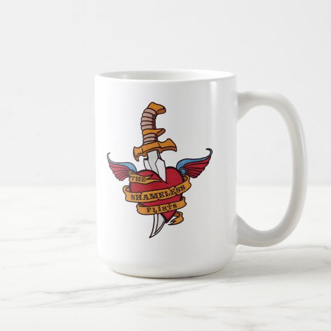 De hutlösa flörtarna kaffemugg (Höger)