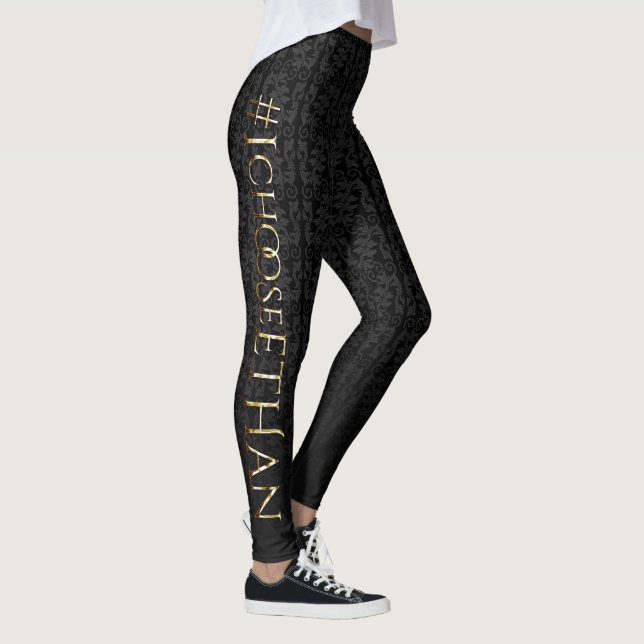 De #iChooseEthan skyladagböckerna Leggings (Höger)