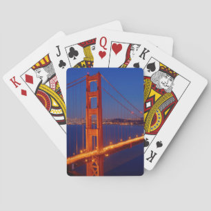 De iconic överbryggar med San Francisco Spel Kort