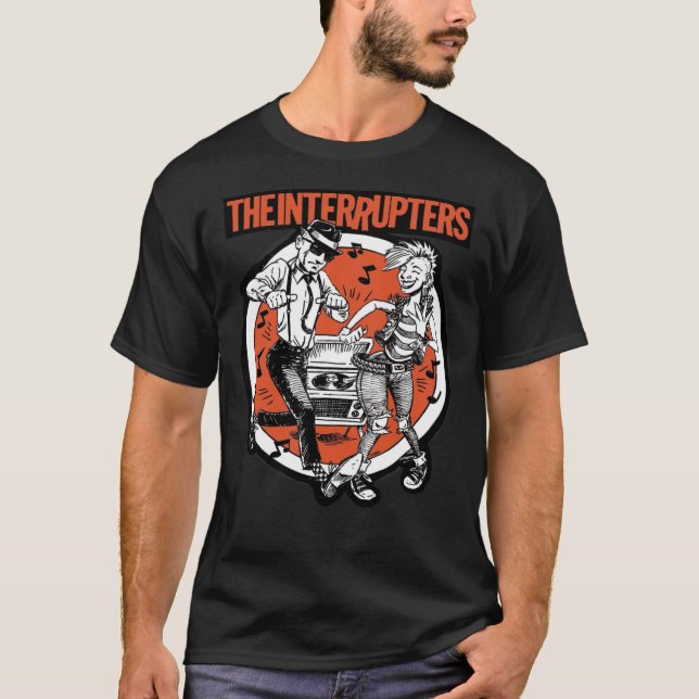 de int3rupt3rs vintage t shirt (Framsida)