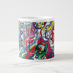 De invecklade. jumbo mugg