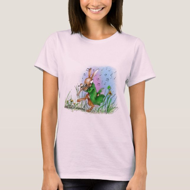 DE IRLÄNDSKA HARENA TEE SHIRT (Framsida)