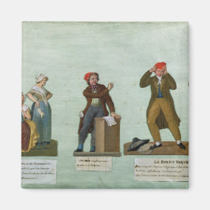 De Jacobin knittersna Magnet