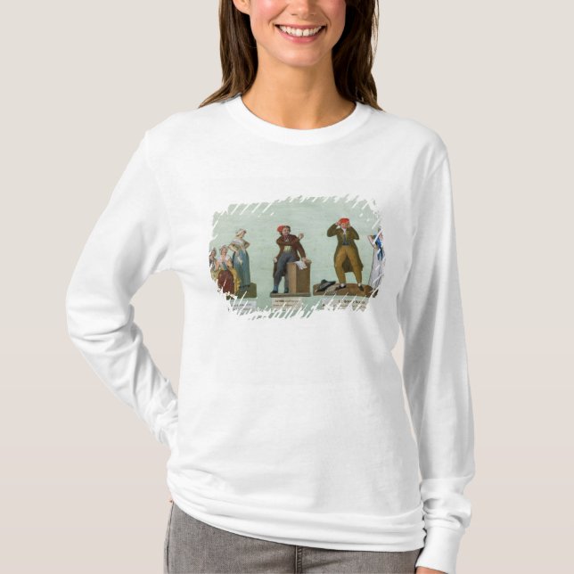 De Jacobin knittersna Tee Shirt (Framsida)