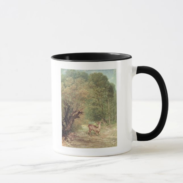 De jagade rådjuren på det vaket, vår, 1867 mugg (Höger)