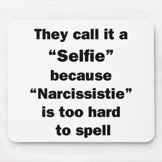 De kallar det för en självklarhet musmatta (Framsidan)