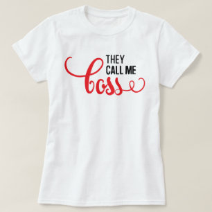 De kallar mig Chef Sassy Women's T-Shirt