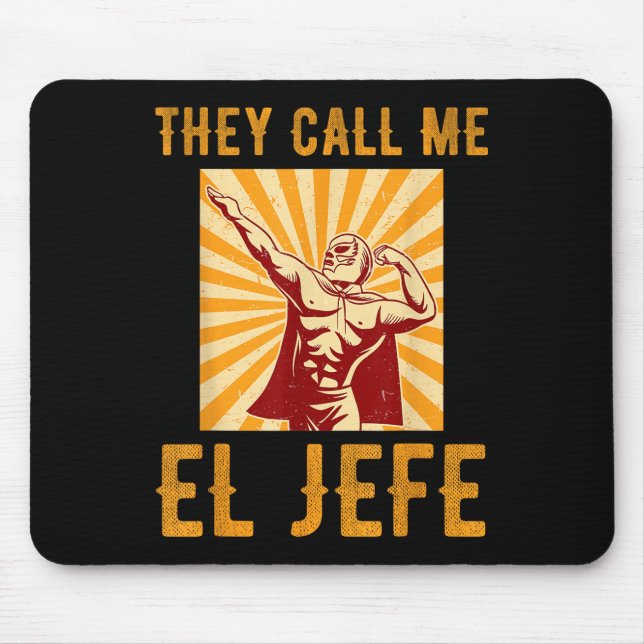 De kallar mig El Jefe Bragging Chef Joke Mexican F Musmatta (Framsidan)