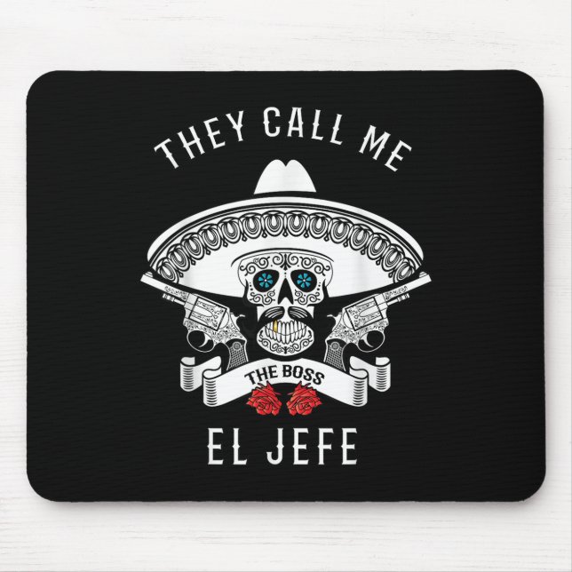 De kallar mig El Jefe Chef Joke Cinco De Mayo Musmatta (Framsidan)