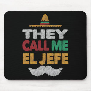 De kallar mig El Jefe Fiesta Mexican Party Hat Musmatta