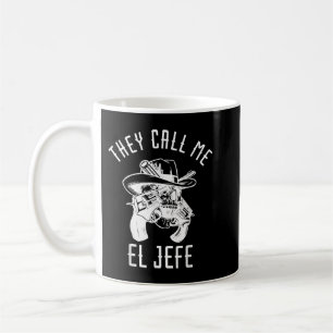 De kallar mig El Jefe Mexican Chef Chef Mexico She Kaffemugg