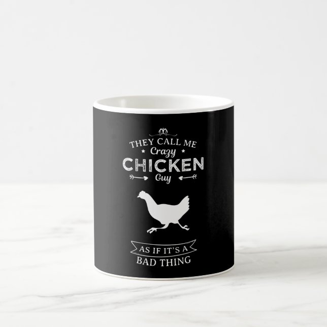 De kallar mig galen Chicken som om... Kaffemugg (Center)
