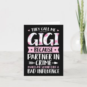 De kallar mig Gigi eftersom partner i brott rolig Kort
