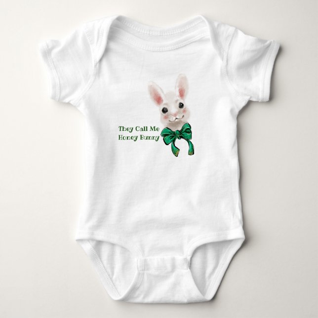De kallar mig Honey Bunny T Shirt (Framsida)
