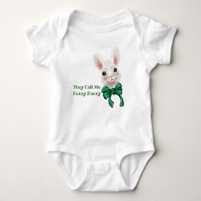 De kallar mig Honung Bunny T Shirt (Framsida)