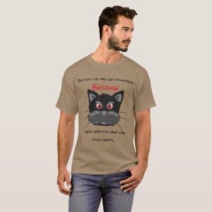 De kallar mig kattflöjtaren t-shirt