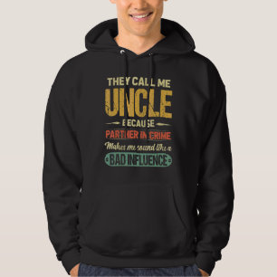 De kallar mig morbror för partner i Krim Far Hoodie