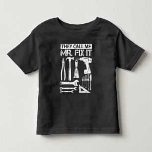 De kallar mig Mr. Fix det funny Handyman Pappa Far T Shirt