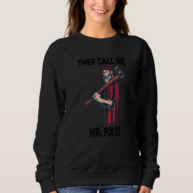 De kallar mig Mr Fix It T Shirt (Framsida)