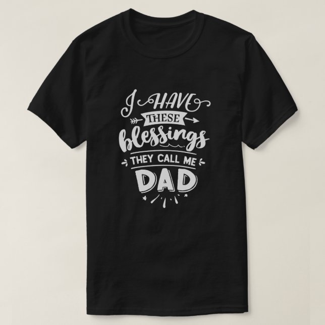 De kallar mig Pappa T Shirt (Design framsida)
