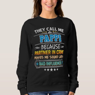 De kallar mig Pappi för partner i Krim Far T Shirt