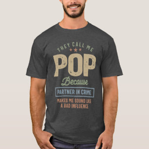 De kallar mig Pop FARS DAG T Shirt