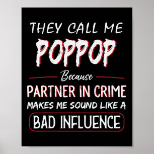 De kallar mig Poppop eftersom partner i brott Fath Poster
