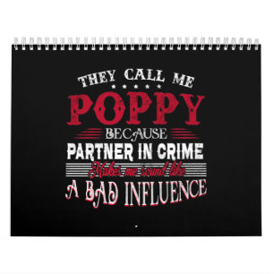 De kallar mig poppy för att partner i kriminella v kalender