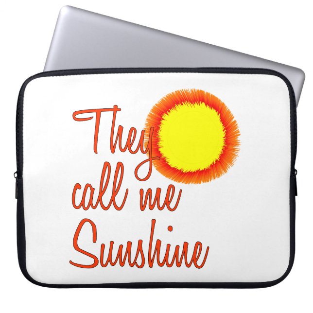 De kallar mig Sunshine Laptop Fodral (Framsidan)