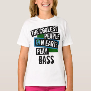 De kallaste människorna på jorden spelar buss t shirt