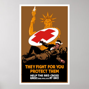 De kämpar för att skydda dem poster