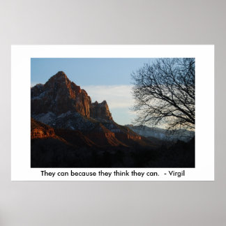 De kan det för att de tänka de kan poster