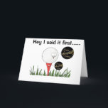 DE KAN ÖVERGÅ, MEN ÖNSKAN ÄR GOLFERS HUMOR KORT<br><div class="desc">SÄG DET TILL HONOM PÅ HANS BIRTHDAY, OCH ANVÄNDA ETT BIT AV HUMOR ATT GÖRA DET SÅ OM DU VILL~~ OCH OM DU FÅR ER VET DU VAD JAG ELAK OCH OM BARA "HAN GÖR", KOMMER HAN ATT VETA VAD DU ELAK:) TACK FÖR ATT DU STOPPADE AV EN AV MINA...</div>