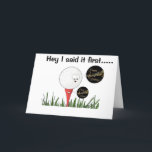 DE KAN ÖVERGÅ, MEN ÖNSKAN ÄR GOLFERS HUMOR KORT<br><div class="desc">SÄG DET TILL HONOM PÅ HANS BIRTHDAY, OCH ANVÄNDA ETT BIT AV HUMOR ATT GÖRA DET SÅ OM DU VILL~~ OCH OM DU FÅR ER VET DU VAD JAG ELAK OCH OM BARA "HAN GÖR", KOMMER HAN ATT VETA VAD DU ELAK:) TACK FÖR ATT DU STOPPADE AV EN AV MINA...</div>