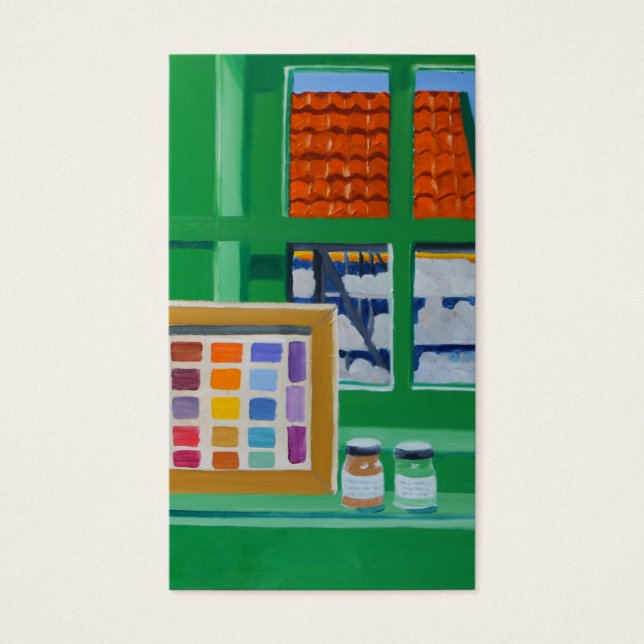 DE KAT KVARN INSIDA VISITKORT (Framsidan)