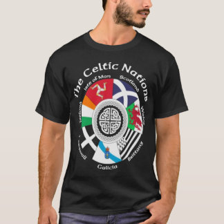 De keltiska nationerna t shirt