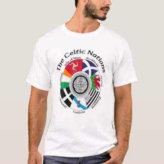De keltiska nationerna t shirt