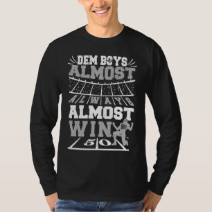 De killarna nästan alltid nästan vinner 90-talsret t shirt
