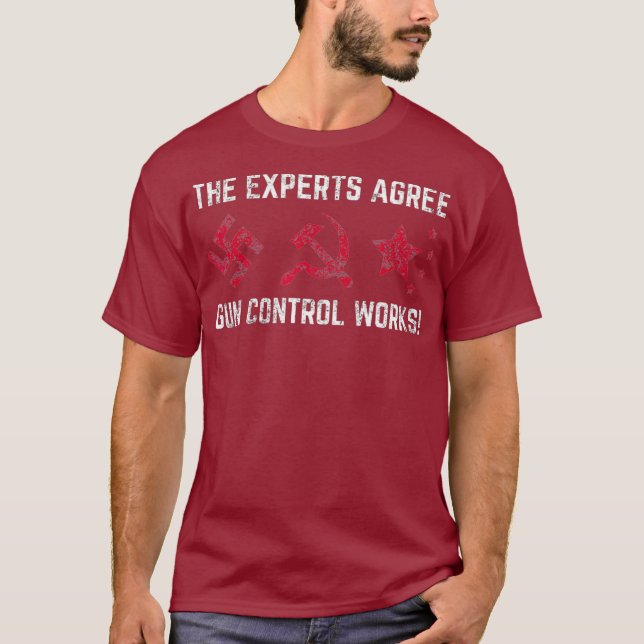 De kinesiska och ryska experterna godkänner Gun Wo T Shirt (Framsida)