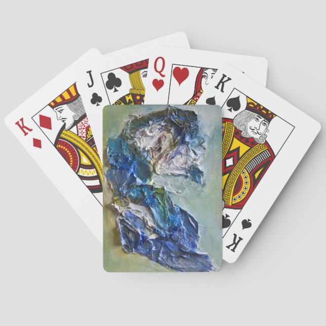 De klassiska kontrollkorten spelkort (Baksidan)